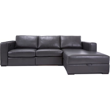 Reclining Sofa with Chaise