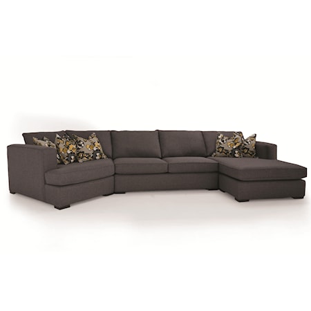 3 pc. Sectional
