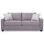 Decor-Rest 2981 Contemporary Sofa with Wood Feet