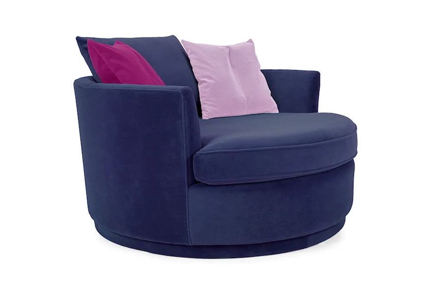 2992 46" Swivel Chair by Taelor Designs at Bennett's Furniture and Mattresses