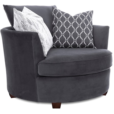 Contemporary 46" Accent Chair