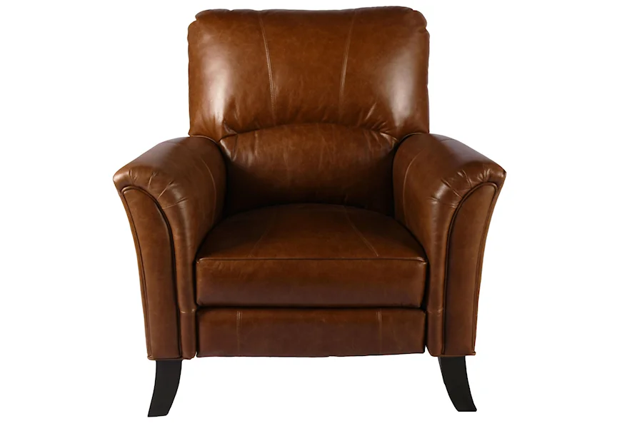 Aspen Leather Power Recliner by Taelor Designs at Bennett's Furniture and Mattresses