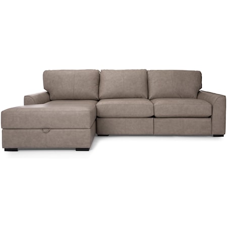 Leather Sectional