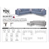 Decor-Rest 3795 Sectional Sofa