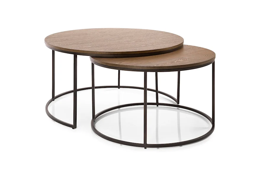 Berlin Nesting Coffee Tables by Decor-Rest at Johnny Janosik