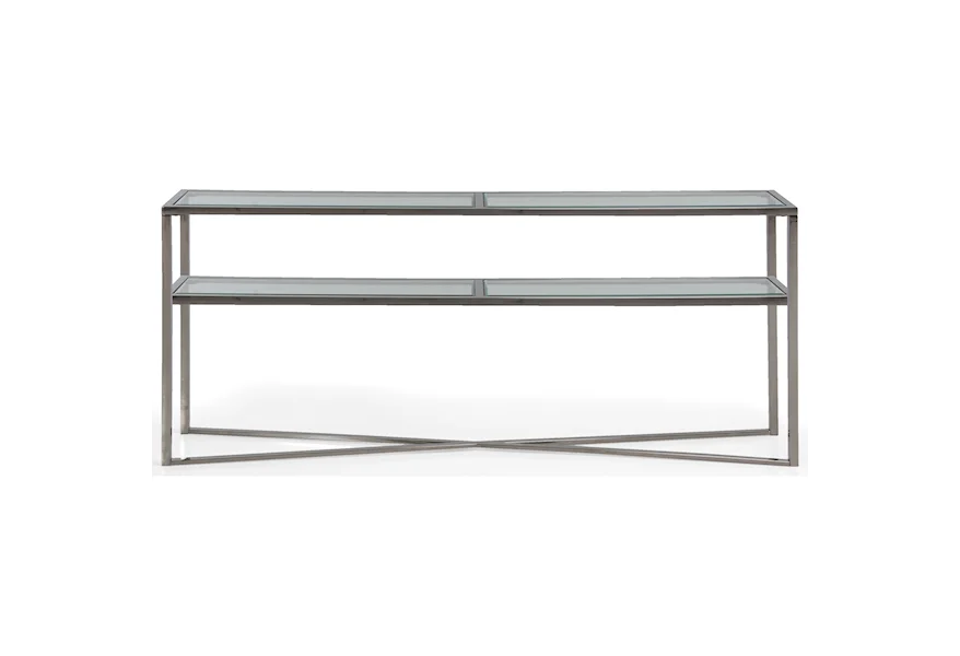 Cross Over by Steven Sabados Large Console Table by Decor-Rest at Stoney Creek Furniture 