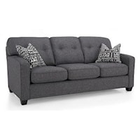 Track Arm Sofa w/ Tapered Legs