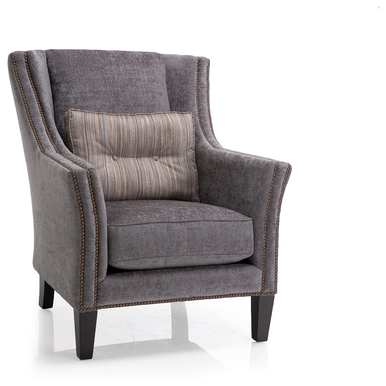 Decor-Rest Upholstered Accents Track Arm Chair