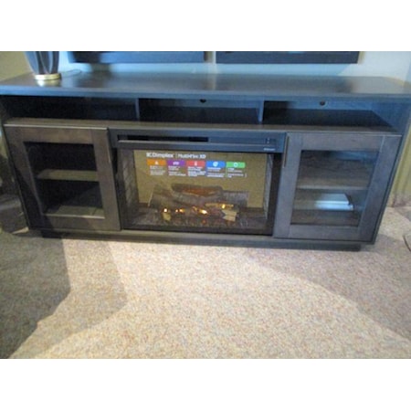 Dv Tv Console Fireplace 76"