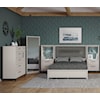 Defehr Glacier 4 Piece Queen Panel Bedroom Set