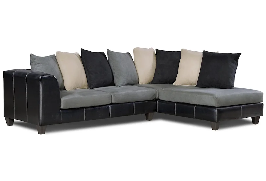 830 Sectional Sofa by Delta Furniture Manufacturing at Dream Home Interiors