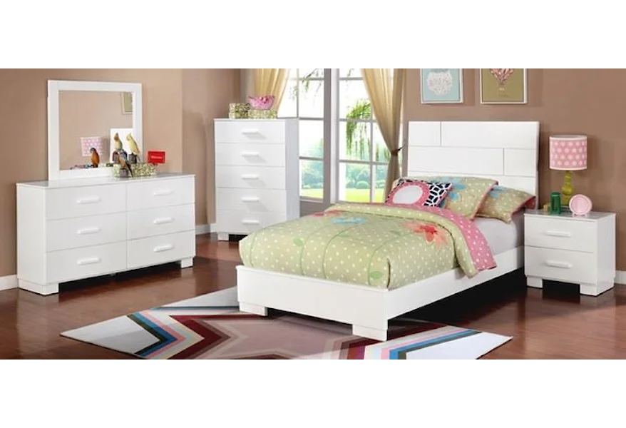 Adler 5pc Twin Bedroom Group by Exclusive at Del Sol Furniture