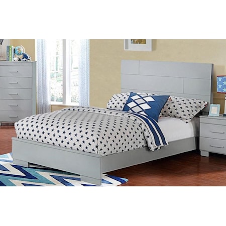 Full Bed Grey