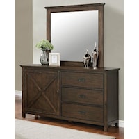 Dresser and Mirror