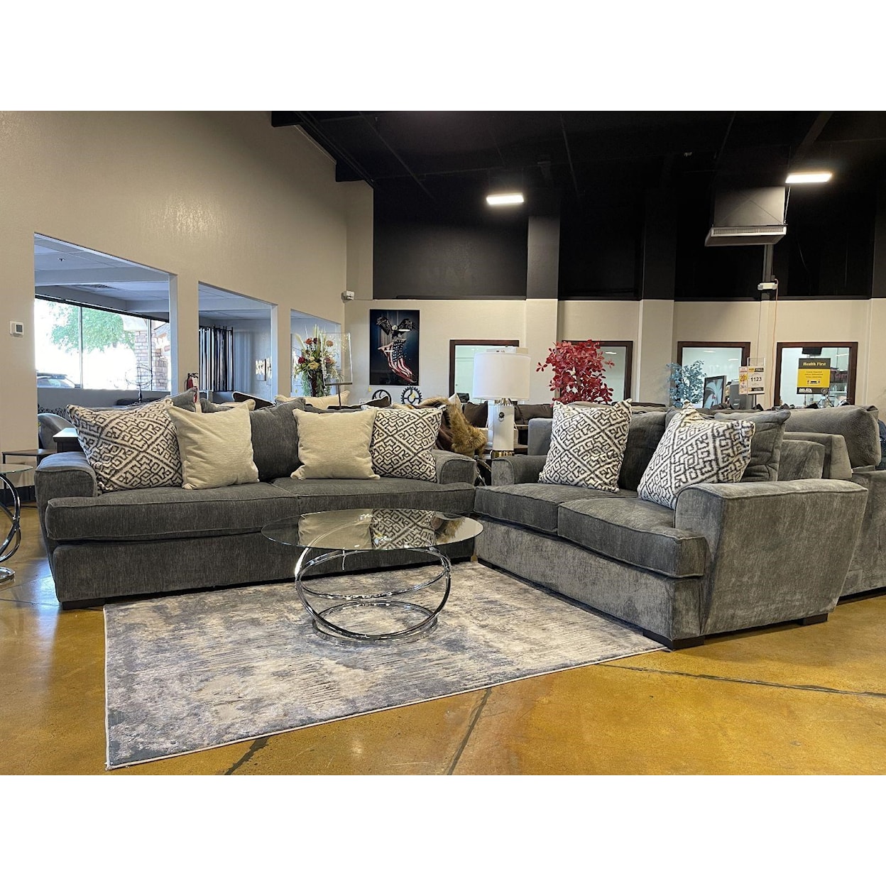 Exclusive JEFFERSON 2PC Sofa and LoveSeat