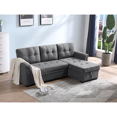 Reversible Sleeper Sofa w Storage