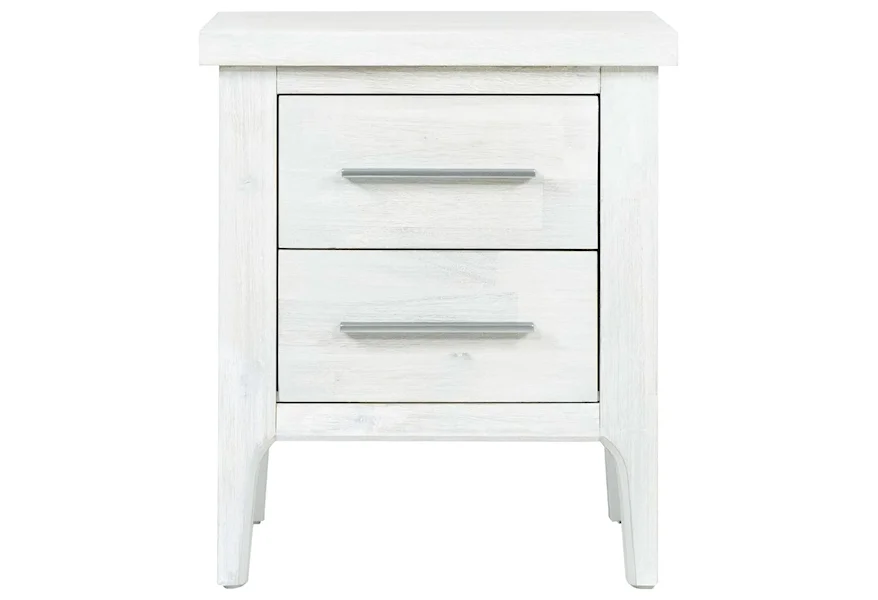 Morgan 2 Drawer Nightstand by Design Evolution at Red Knot