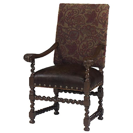 Canterbury Barley Twist Arm Chair