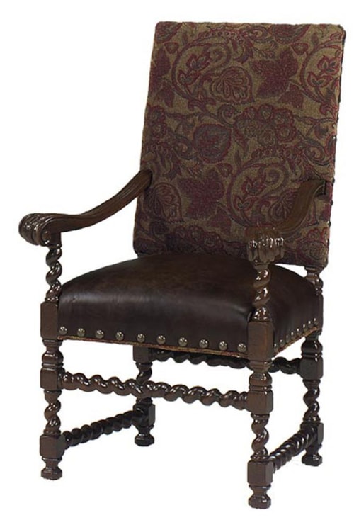 Canterbury Barley Twist Arm Chair