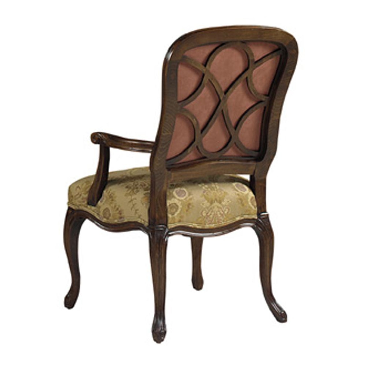 Designmaster Chairs  Lucerne Carved Arm Chair