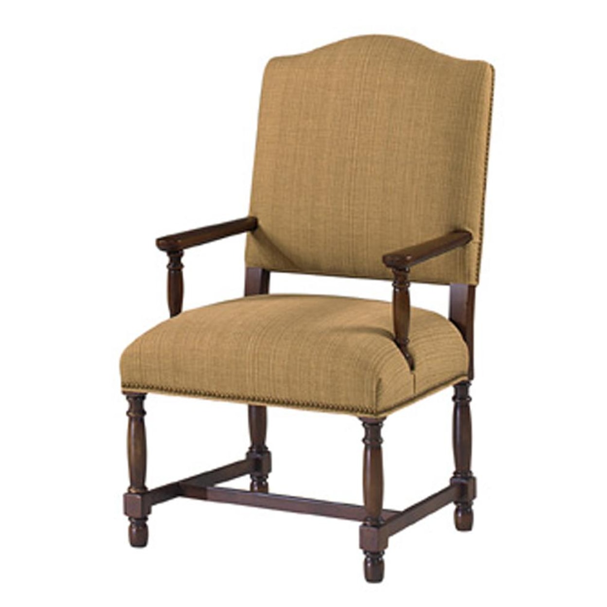 Designmaster Chairs  Hollister 'H' Stretcher Arm Chair