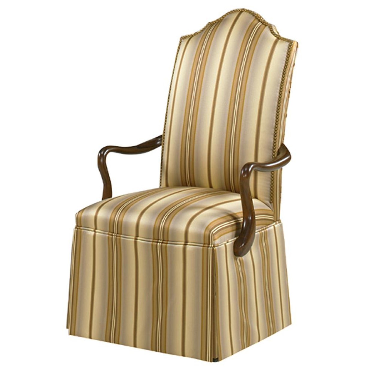 Designmaster Chairs  Georgetown Overscaled Nail Head Trim Skirt