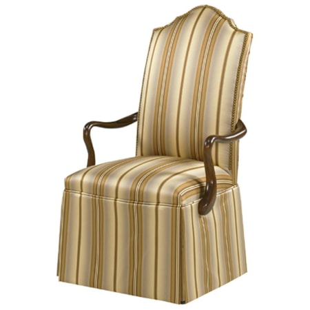 Georgetown Overscaled Nail Head Trim Skirt