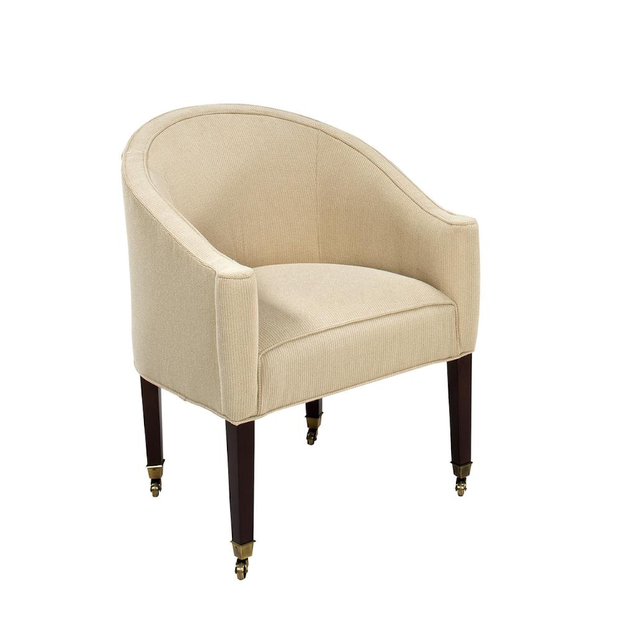 Designmaster Chairs  Compton Tub Chair with Cap Casters