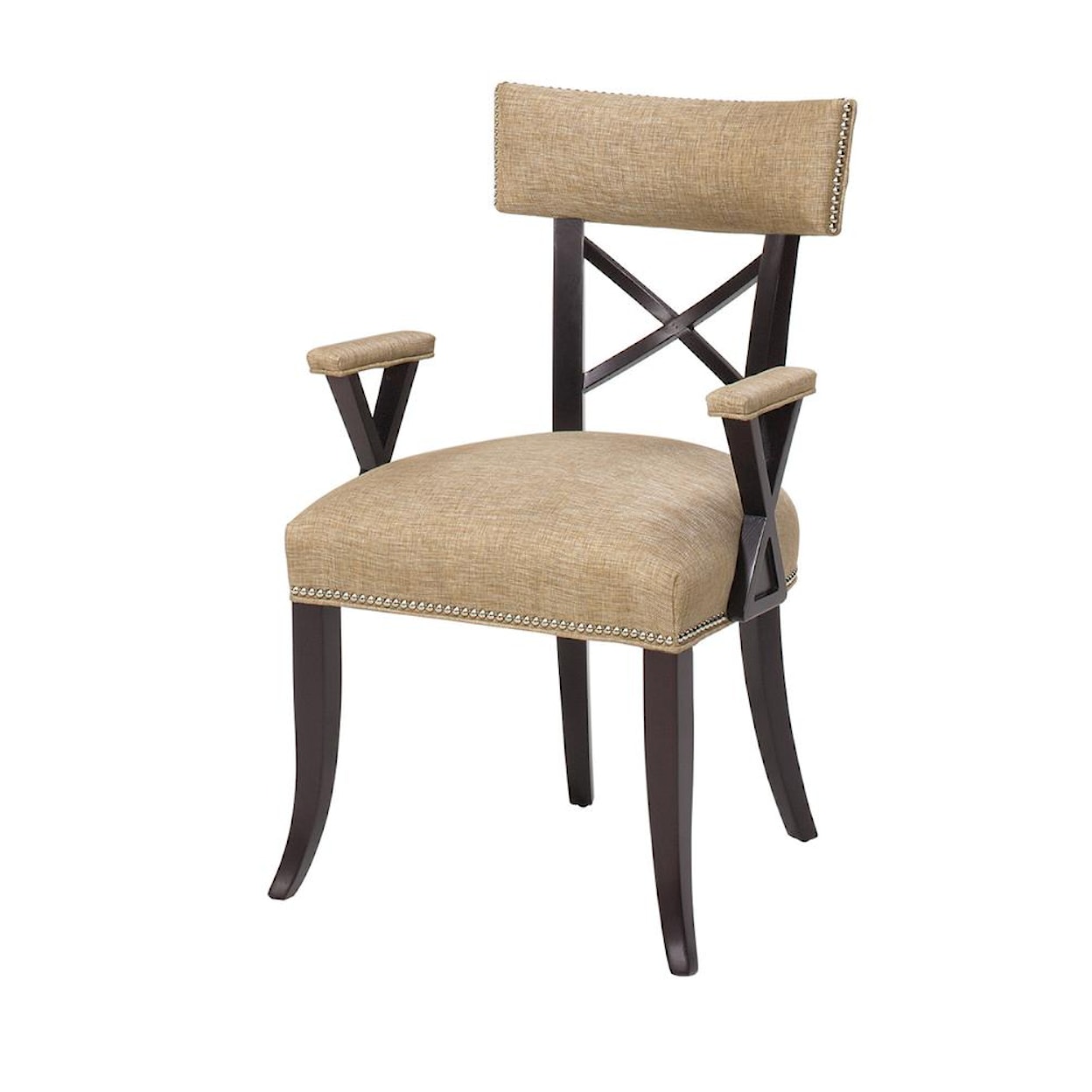 Designmaster Chairs  Dahlia X Back Arm Chairs