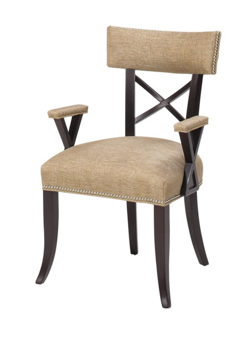Dahlia X Back Arm Chair