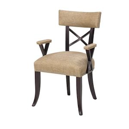 Dahlia X Back Arm Chairs