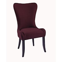 Denmark Shaped Wing Side Chair