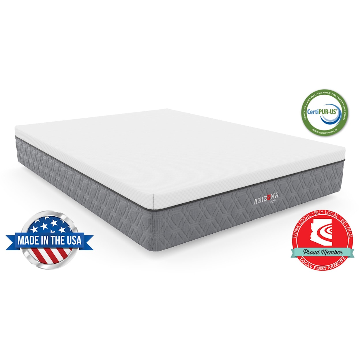 Sleep Shop Mattress Arizona Medium Cal King 11" Medium Bed-in-a-Box Mattress