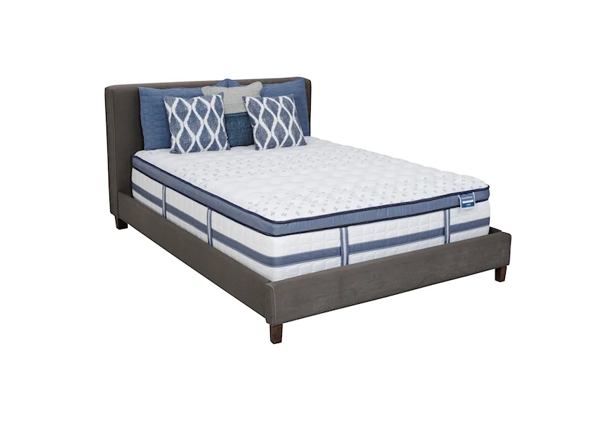 Dream Bliss Firm Tight Top King Firm Low Profile Mattress Set by Diamond Mattress at Reeds Furniture