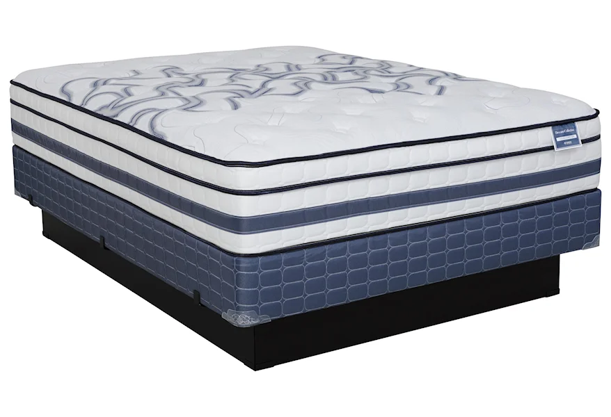 Dream Holiday Euro Top Full Med. Firm Euro Top Mattress Set by Diamond Mattress at Reeds Furniture