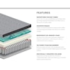 Sleep Shop Mattress Graphene Elite Firm Cal King Firm Euro Top Mattress