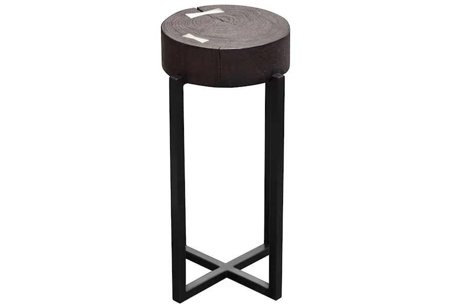 Alex Large 25" Accent Table by Diamond Sofa Furniture at Del Sol Furniture