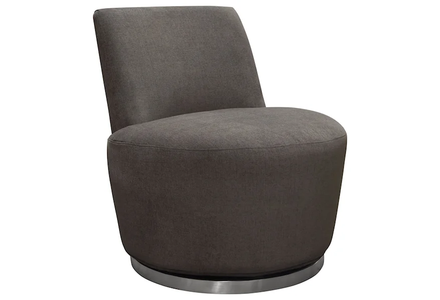 Blake Swivel Accent Chair by Diamond Sofa at Red Knot