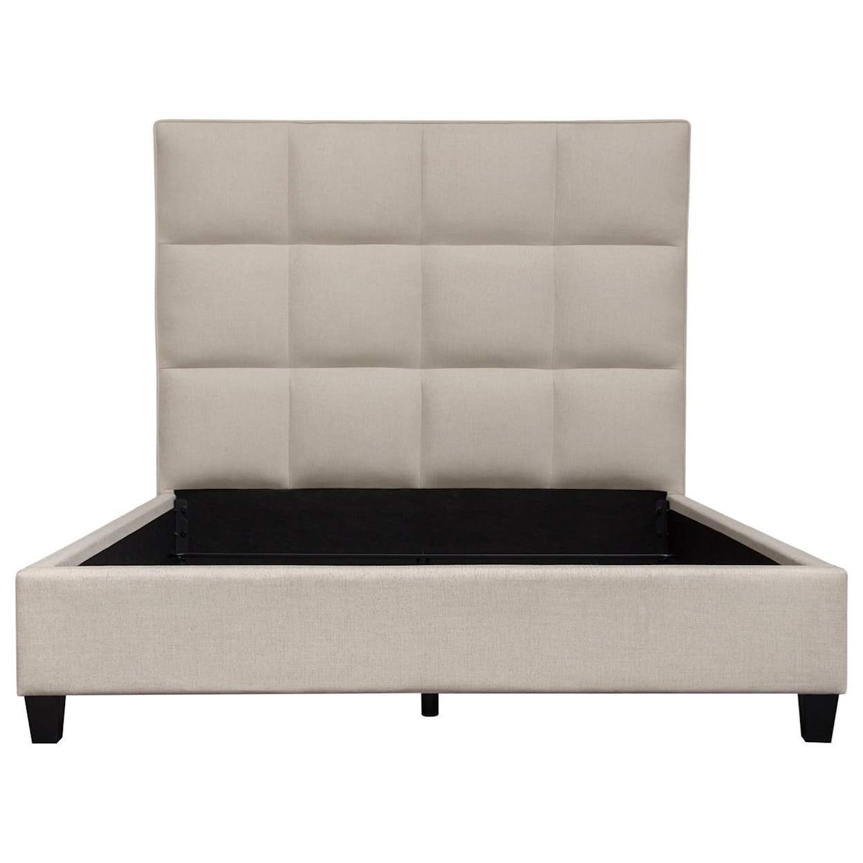 Diamond Sofa Furniture Devon Tufted Eastern King Bed