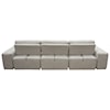 Diamond Sofa Furniture Jazz Three Seater Chaise Sectional with 