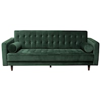 Contemporary Button Tufted Sofa