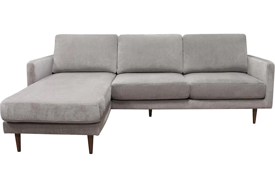 Kelsey Reversible Chaise Sectional by Diamond Sofa at Red Knot