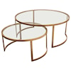 Diamond Sofa Furniture Lane 2-Piece Nesting Table Set