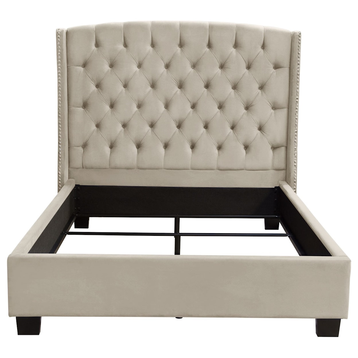Diamond Sofa Furniture Majestic King Upholstered Bed