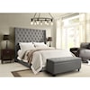 Diamond Sofa Furniture Park Ave Tufted Lift-Top Storage Trunk