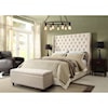 Diamond Sofa Furniture Park Ave Tufted Lift-Top Storage Trunk