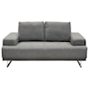 Diamond Sofa Furniture Russo Loveseat with Adjustable Seat Backs