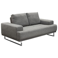 Loveseat with Adjustable Seat Backs