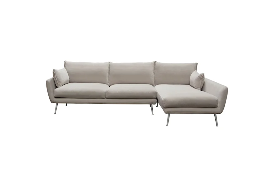 Vantage Sectional by Diamond Sofa at Red Knot