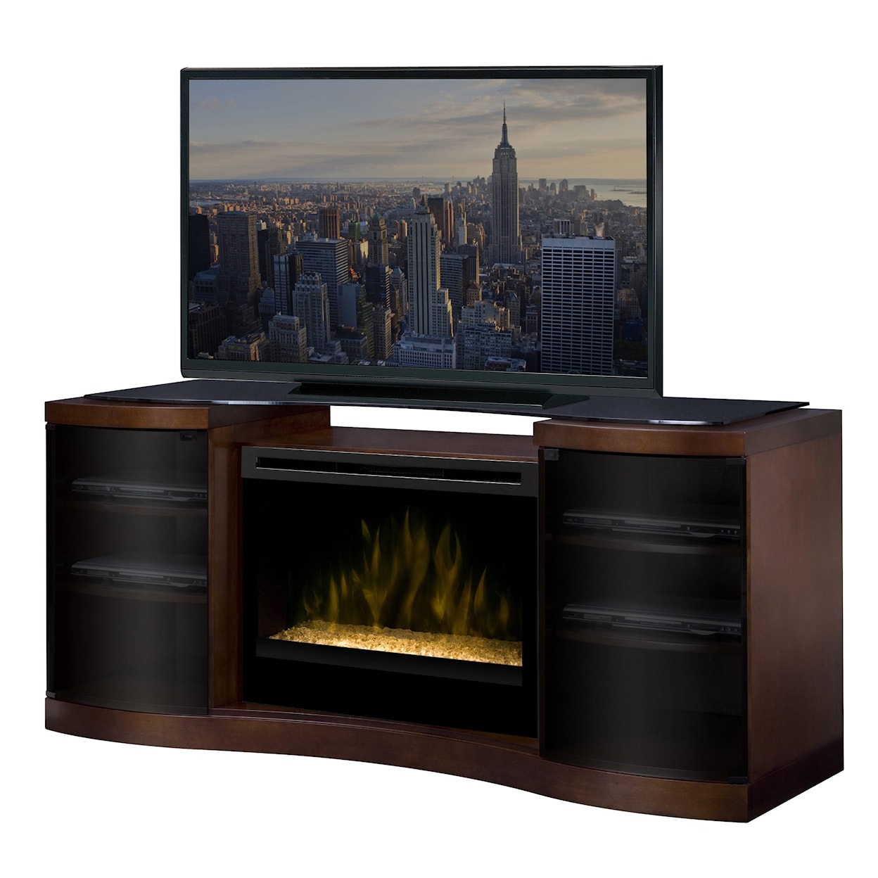 Dimplex Acton Media Console with Electric Firebox